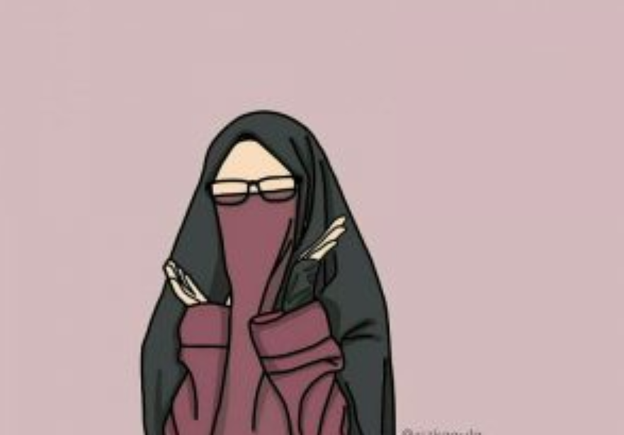 gambar kartun muslim