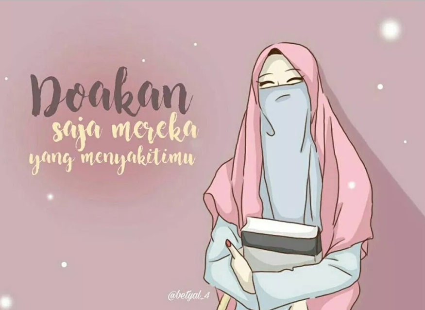 gambar kartun muslim