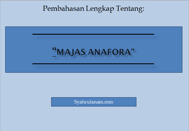 Majas-anafora