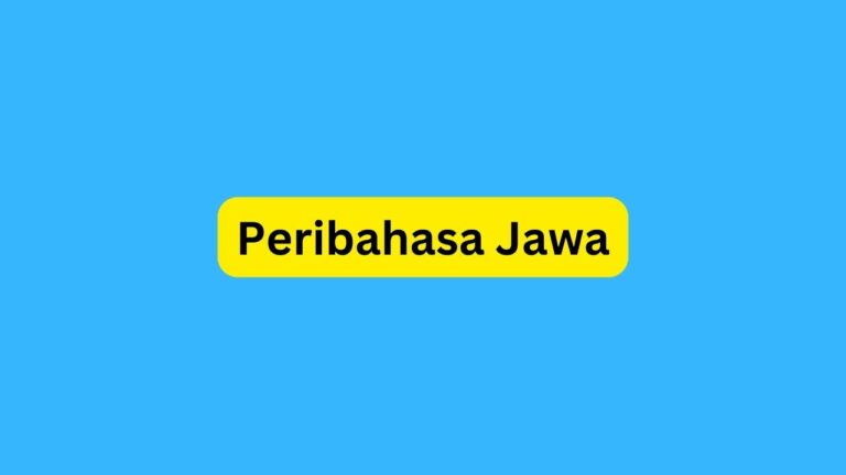 Peribahasa Jawa